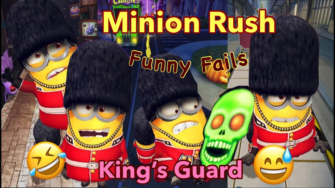 Minion Rush Funny Fails Kings Guard Minion Minion Rush Funny Moments Minion Rush Funny Videos