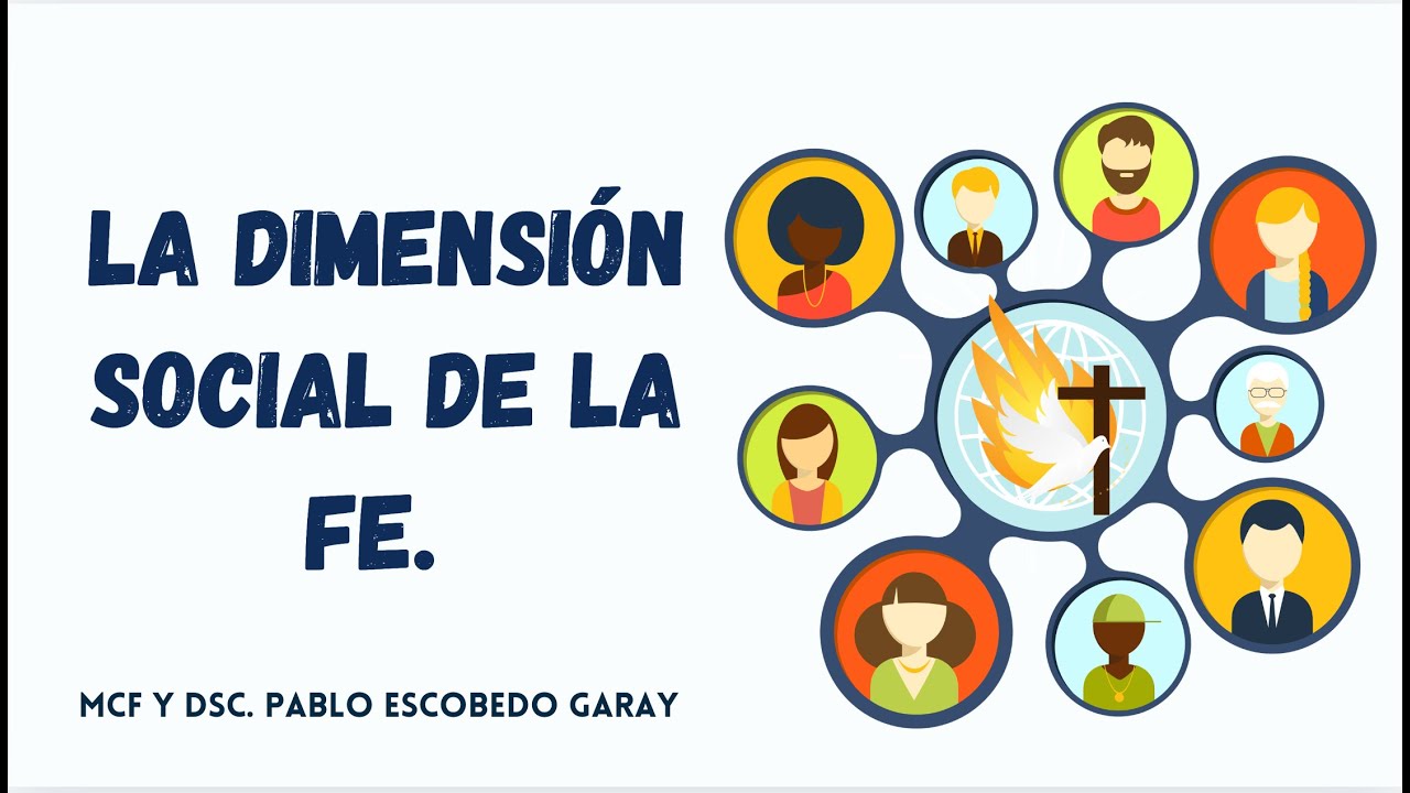 La dimensión social de la fe.