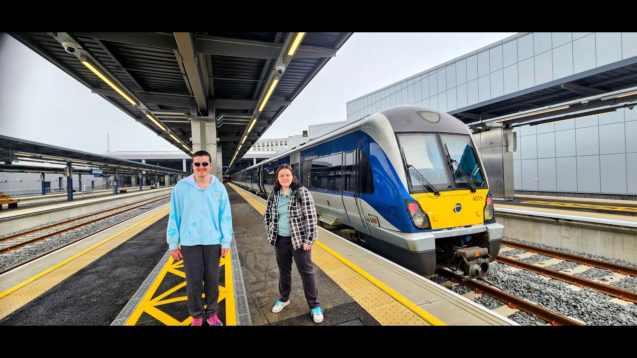 First Day of Train Service at Belfast’s New Grand Central Station! 13th October 2024