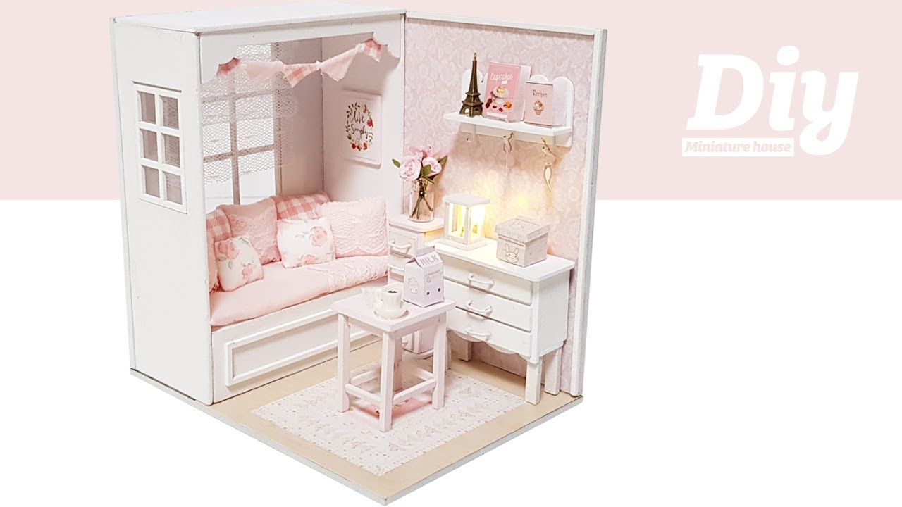 DIY Miniature dollhouse KitㅣSunny dayㅣ햇살좋은날ㅣ미니어처하우스ㅣ박소소(soso miniature)