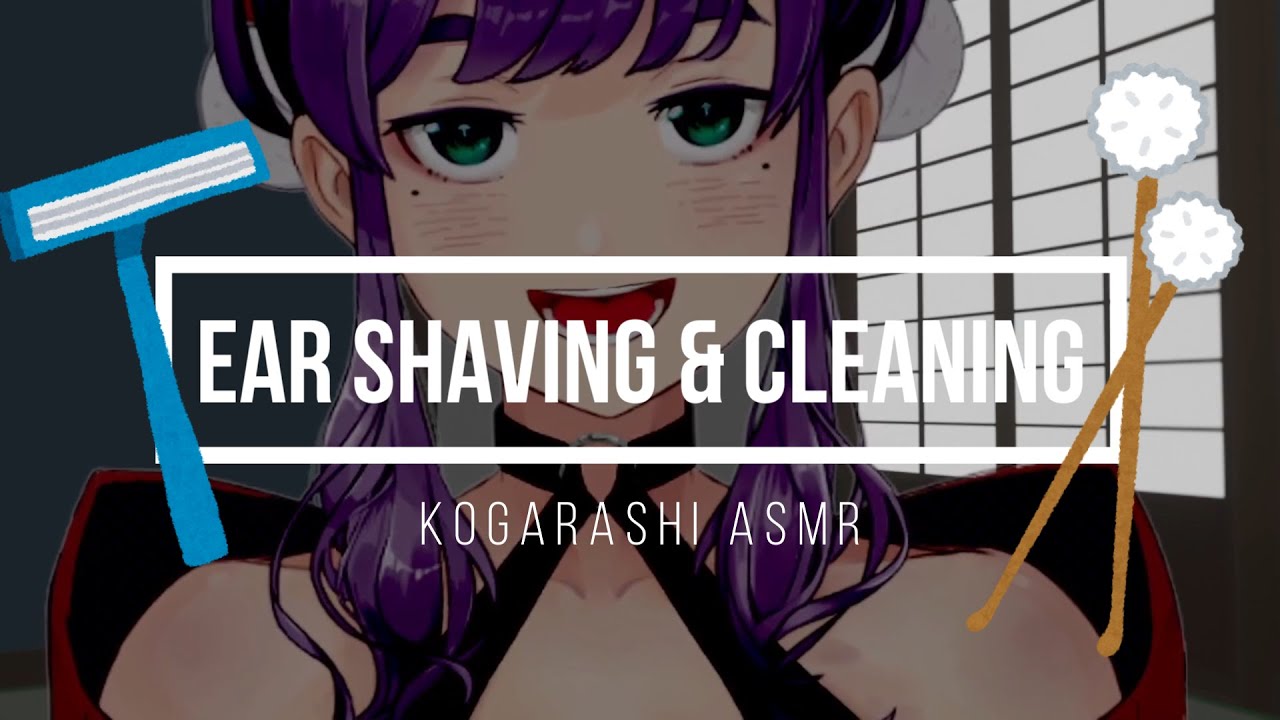 【ASMR】囁き声 耳毛剃りがメインでちょっぴり耳かき♡ Ear shaving&cleaning 【木枯ASMR】