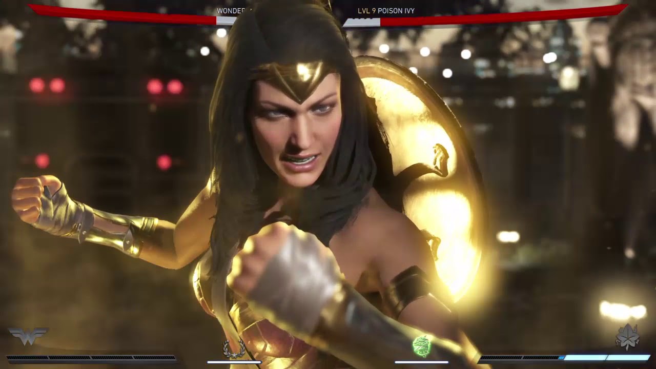 Injustice 2 Wonder Woman vs Poison Ivy