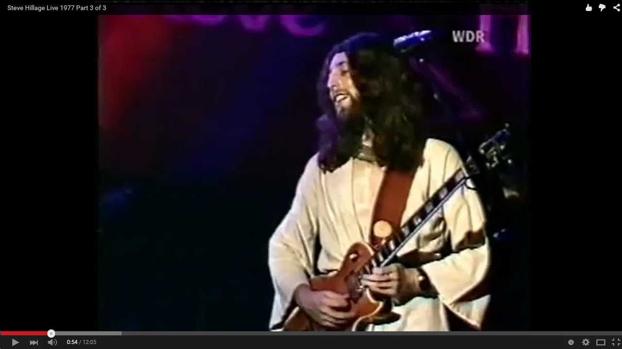 STEVE HILLAGE and ANDY DESMOND,  BBC in Concert Dec 1976. HQ Full concert BRILLIANT