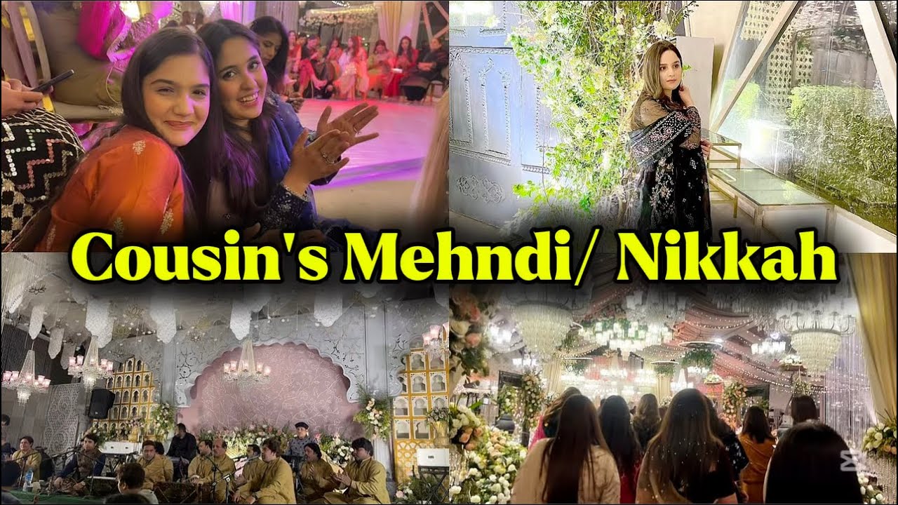 Cousin’s Mehndi | Qawali Night | Get Ready with me