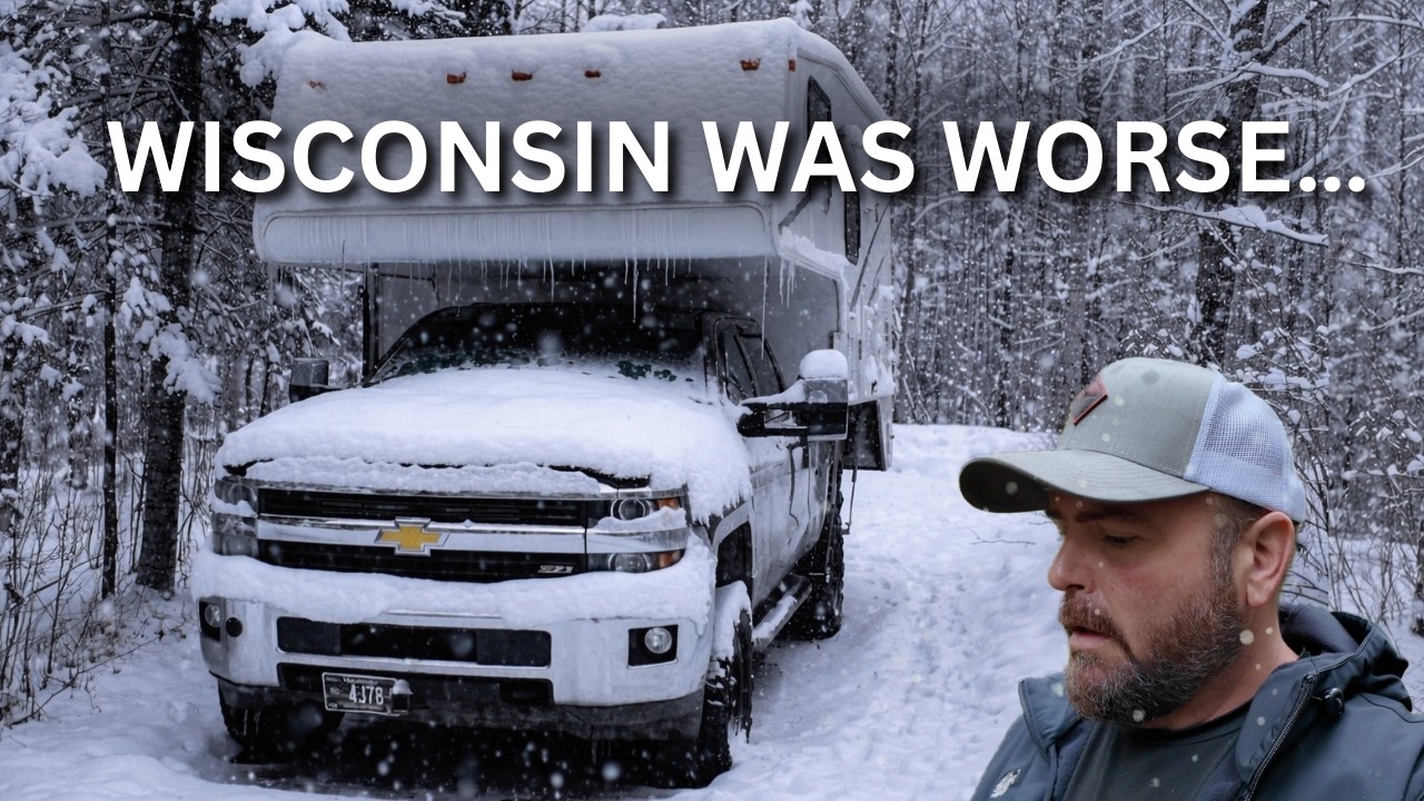 I Left Minnesota To Escape The Mud… Wisconsin Buried Me in Snow