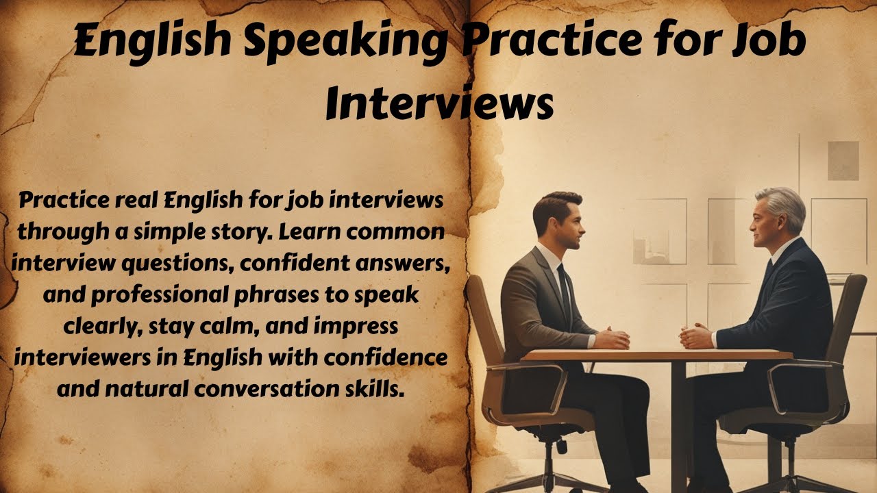 English Speaking Practice for Job Interviews | Smart Answers to Common Questions
