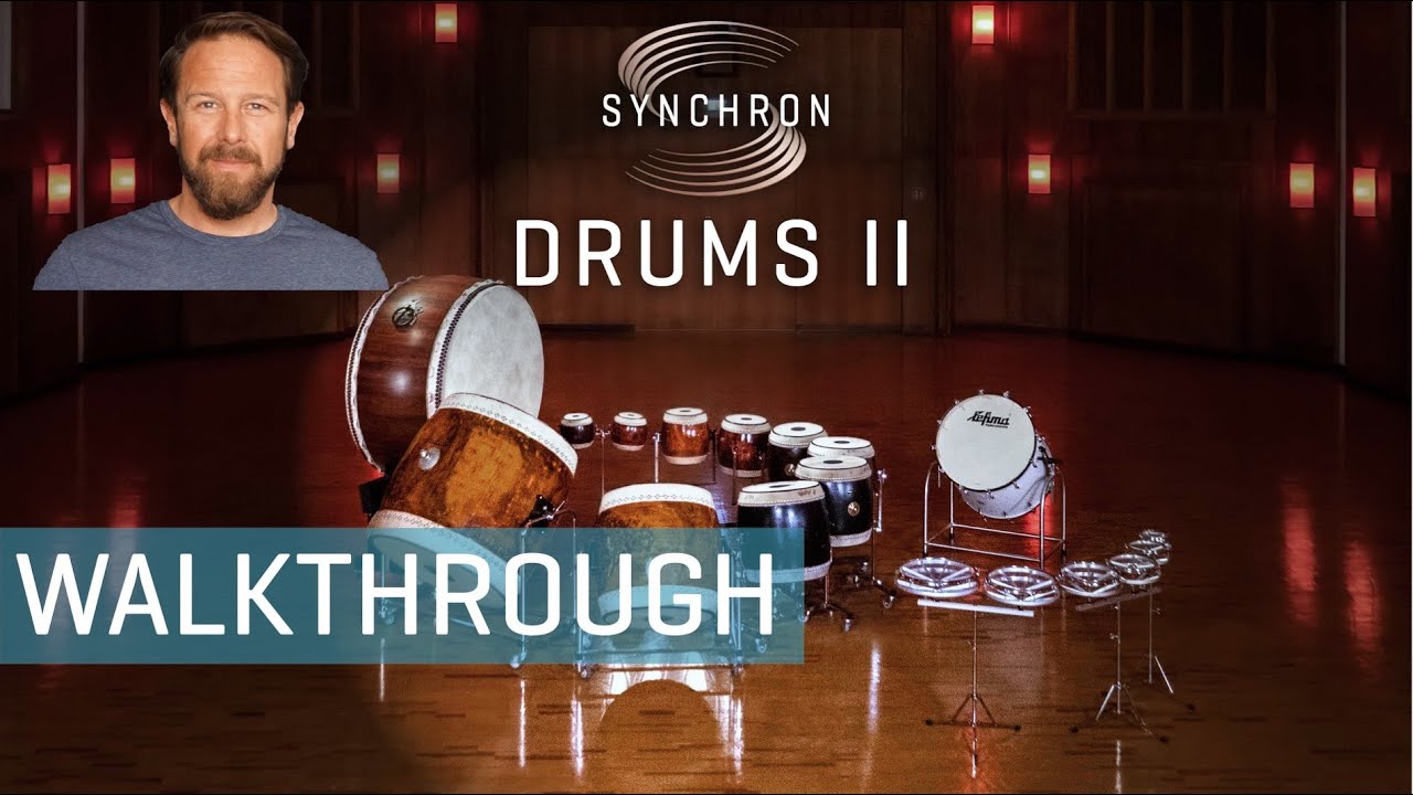 Synchron Drums II - Walkthrough, with MIDI Loops