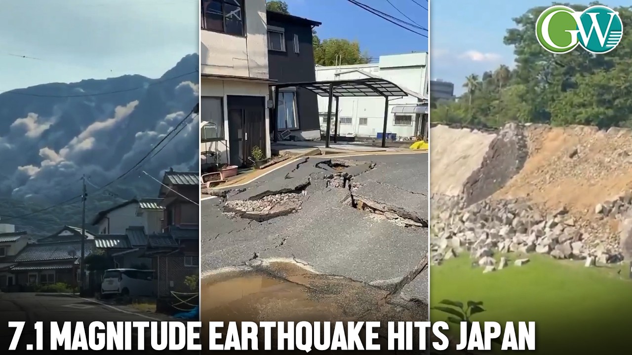 7.1 MAGNITUDE EARTHQUAKE HITS JAPAN;  TSUNAMI WARNING ISSUED