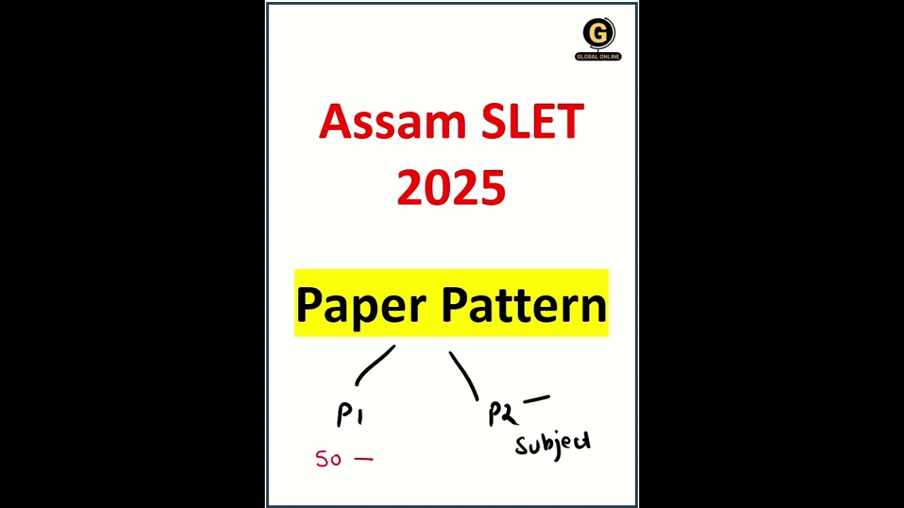 Assam SLET 2025 Paper Pattern |Paper Pattern for NESLET Exam #setexam #paper1 #setpaper1 #paper1pyq