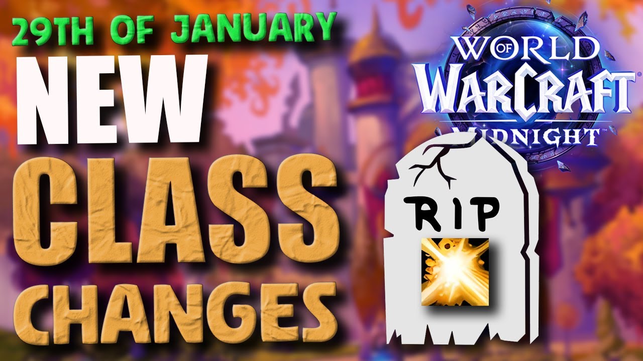*NEW* Class Changes - THE DEATH OF HOLY PALADINS? | World of Warcraft Midnight