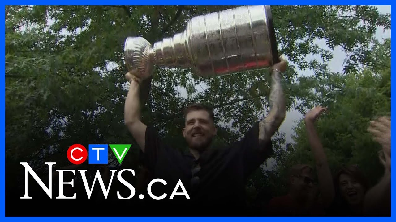 Florida Panthers star A.J. Greer brings Stanley Cup to Joliette, Que.