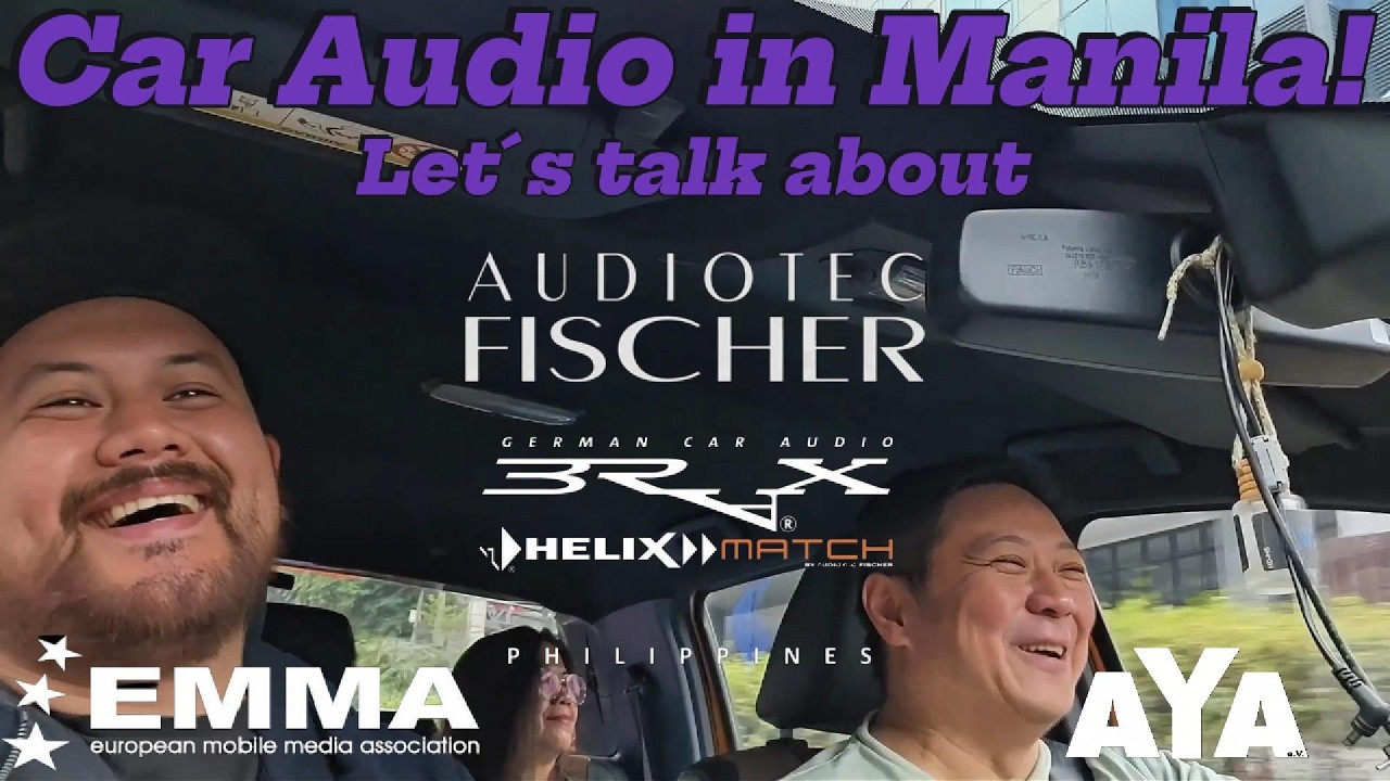 AudioUP zu Gast in Manilas Car HiFi Shops - wie funktioniert Car Audio auf den Philippinen?