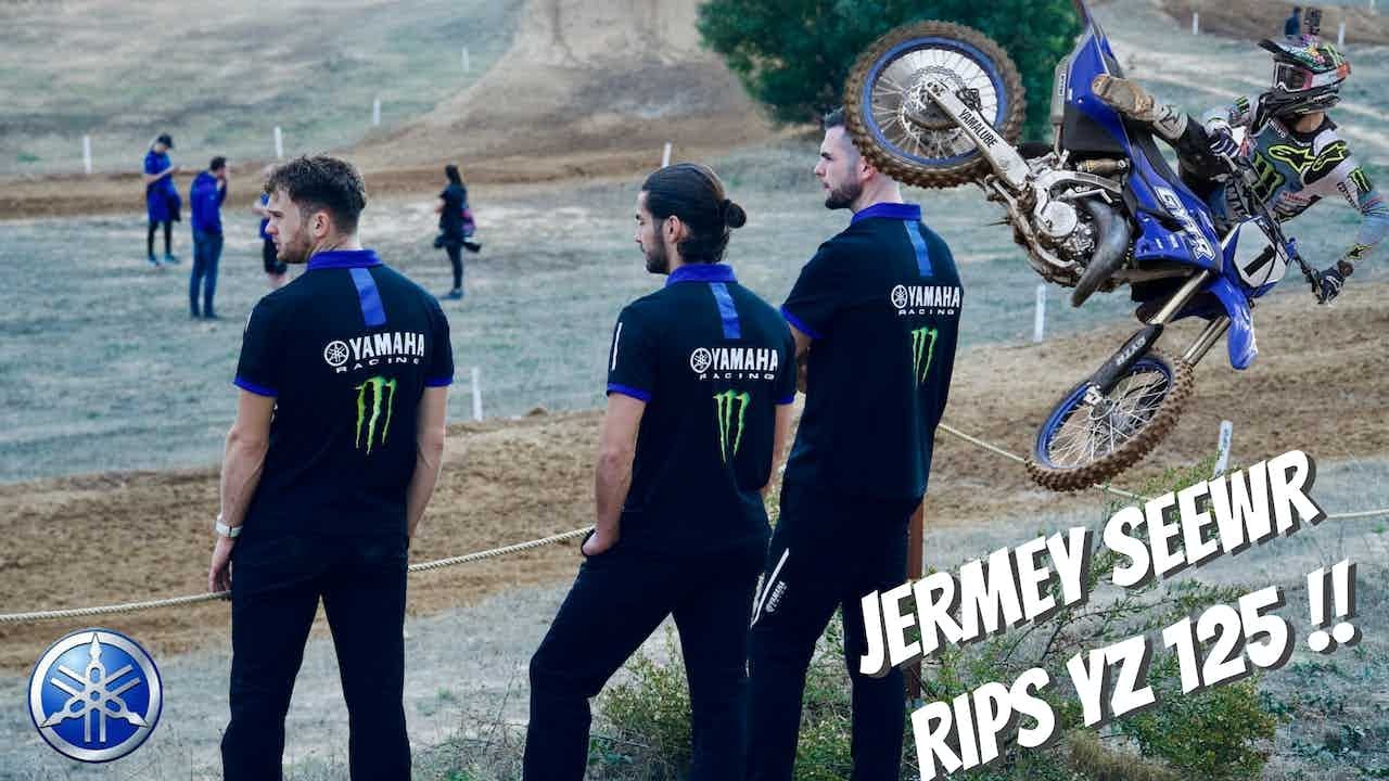 Jeremy Seewer Rips GYTR YZ125!! Brian Jorgensen hosts Yamaha Blu Cru Masterclass 2022.