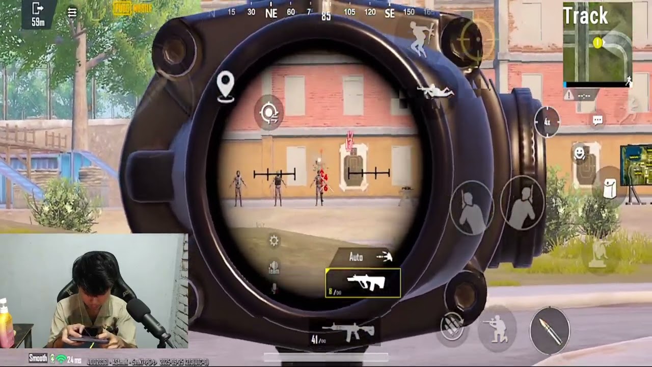 Pro player တွေလို AUG ကို scope ငြိမ်အောင်ချိန်နည်း