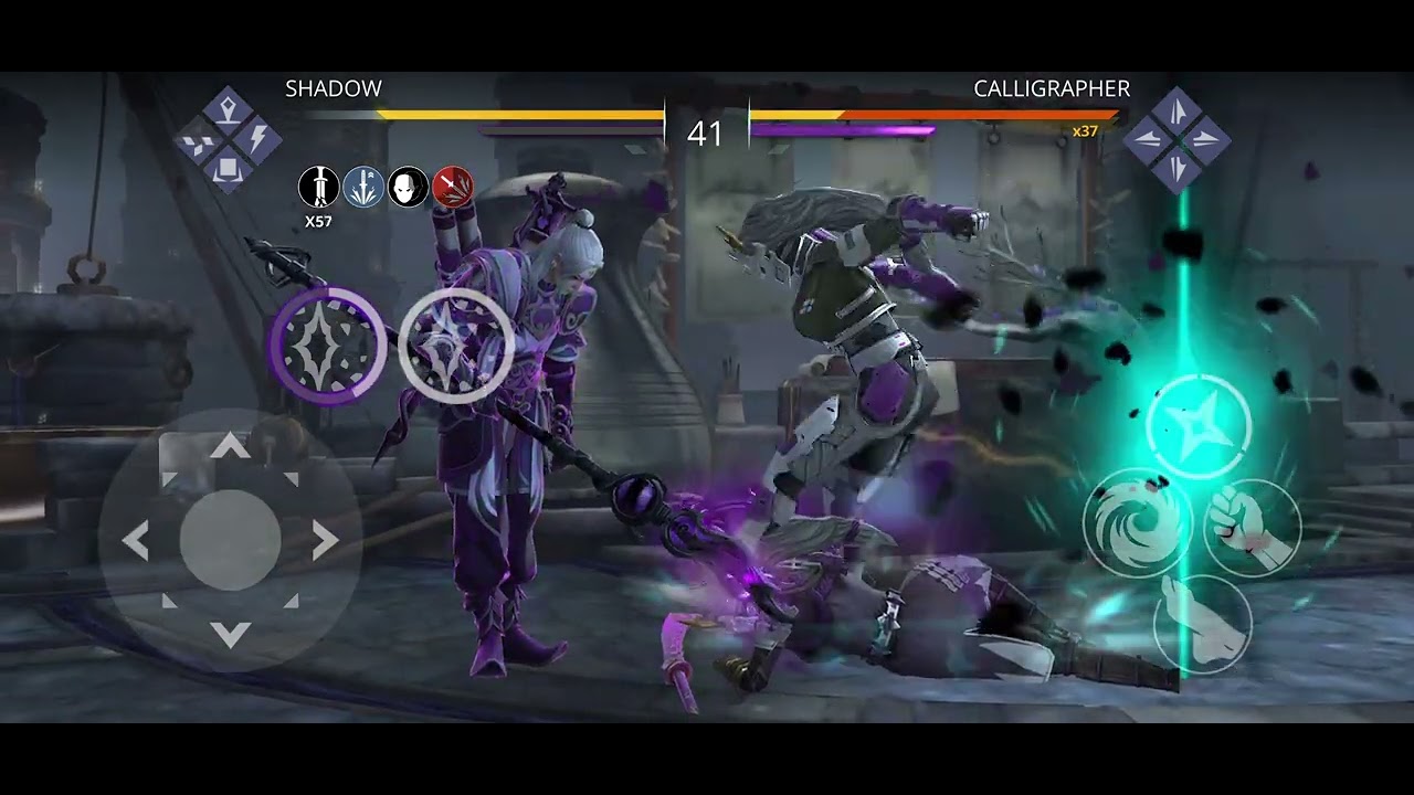How to defeat calligrapher | COTV level 6 VS Calligrapher || Shadow Fight 3