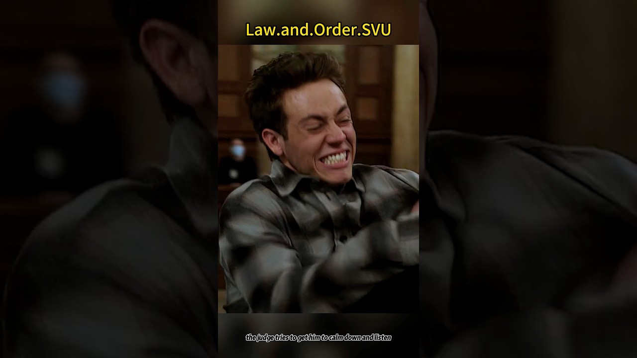 Law & Order SVU S22E14 &mdash; The Courtroom Explodes When He Loses Control#shorts
