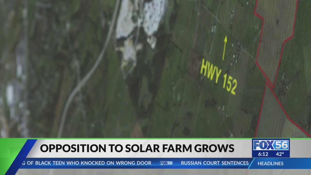 Mercer County residents are fired up over expansion of solar power plant