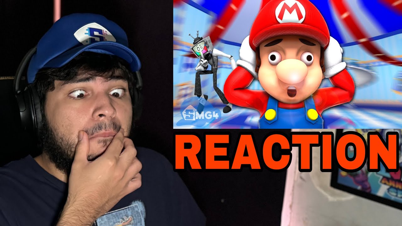 SMG4: Mario Loses His Mustache [Reaction] 