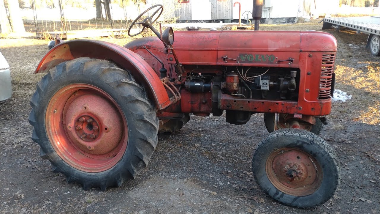 Starta gammal traktor