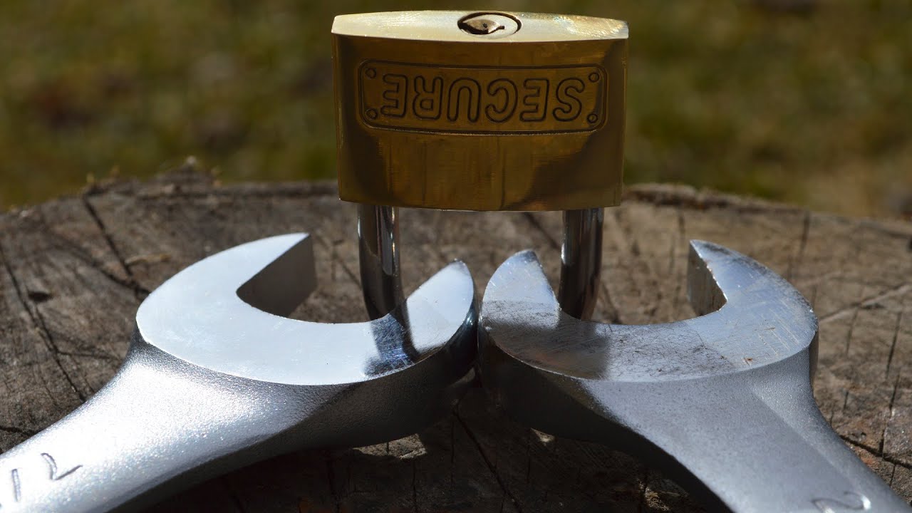 How to Open Locks with Nut Wrenches 🔧