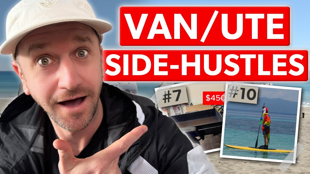 12 Realistic Side Hustles You Can Do With a Van Or Ute in Australia (or even a car!)
