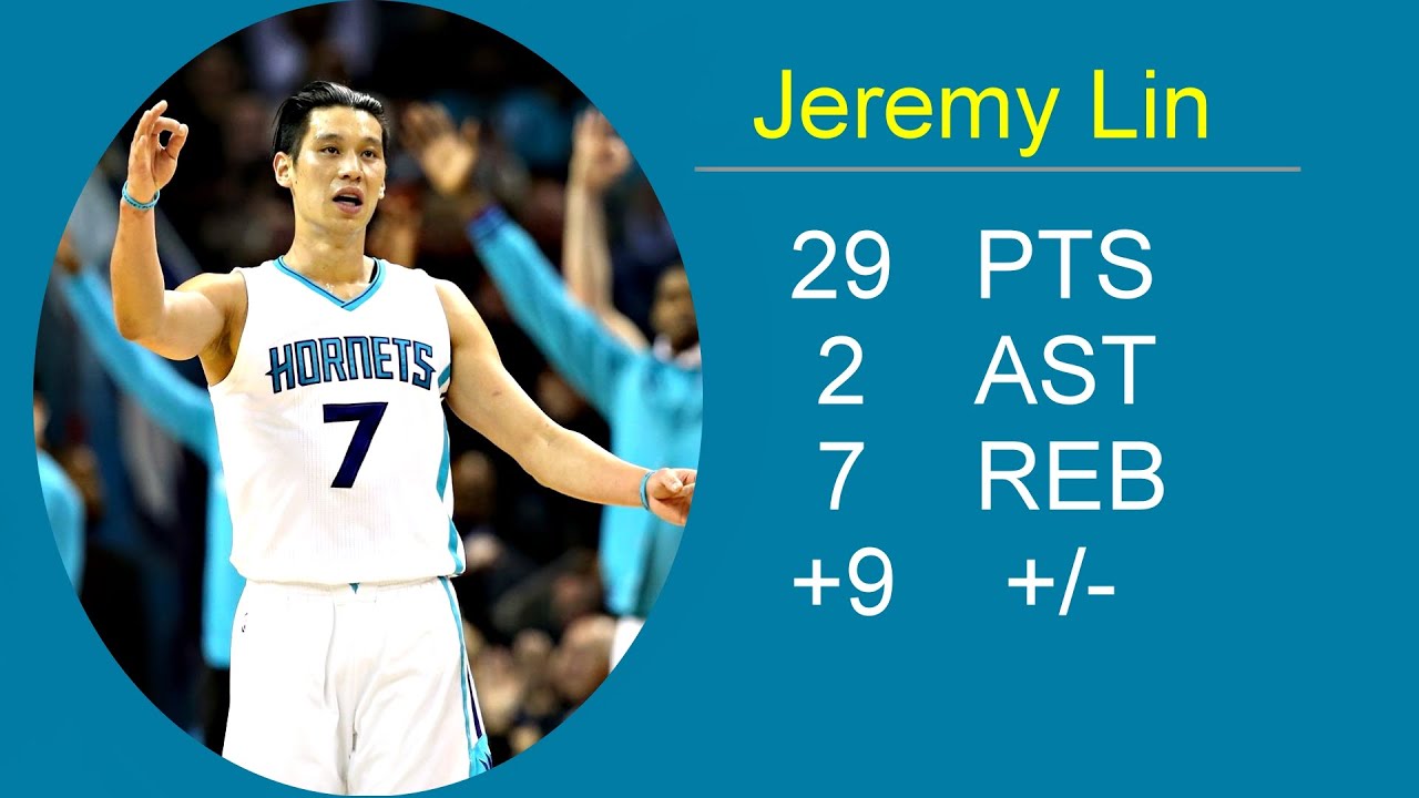 Jeremy Lin 林書豪 Highlights-2016.03.21 Charlotte Hornets vs Spurs
