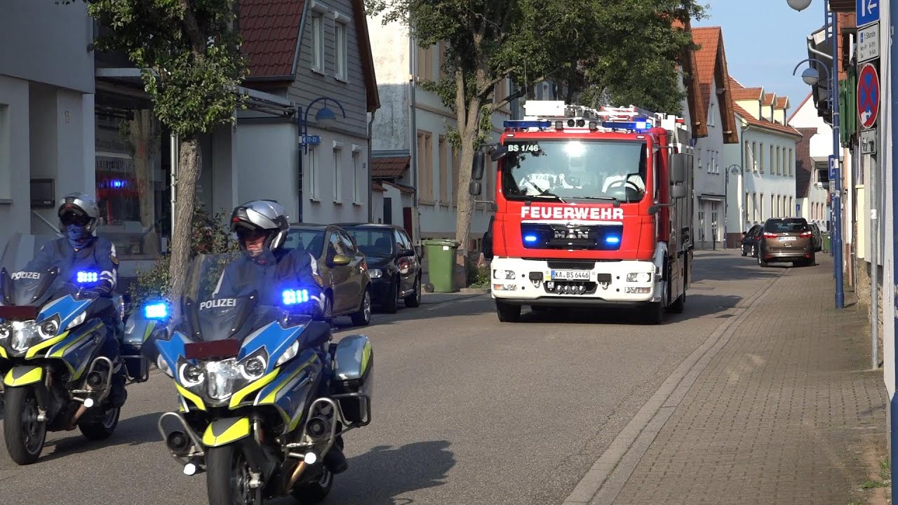 Ankunft neues HLF 20 Feuerwehr Bad Schönborn Abt. Mingolsheim
