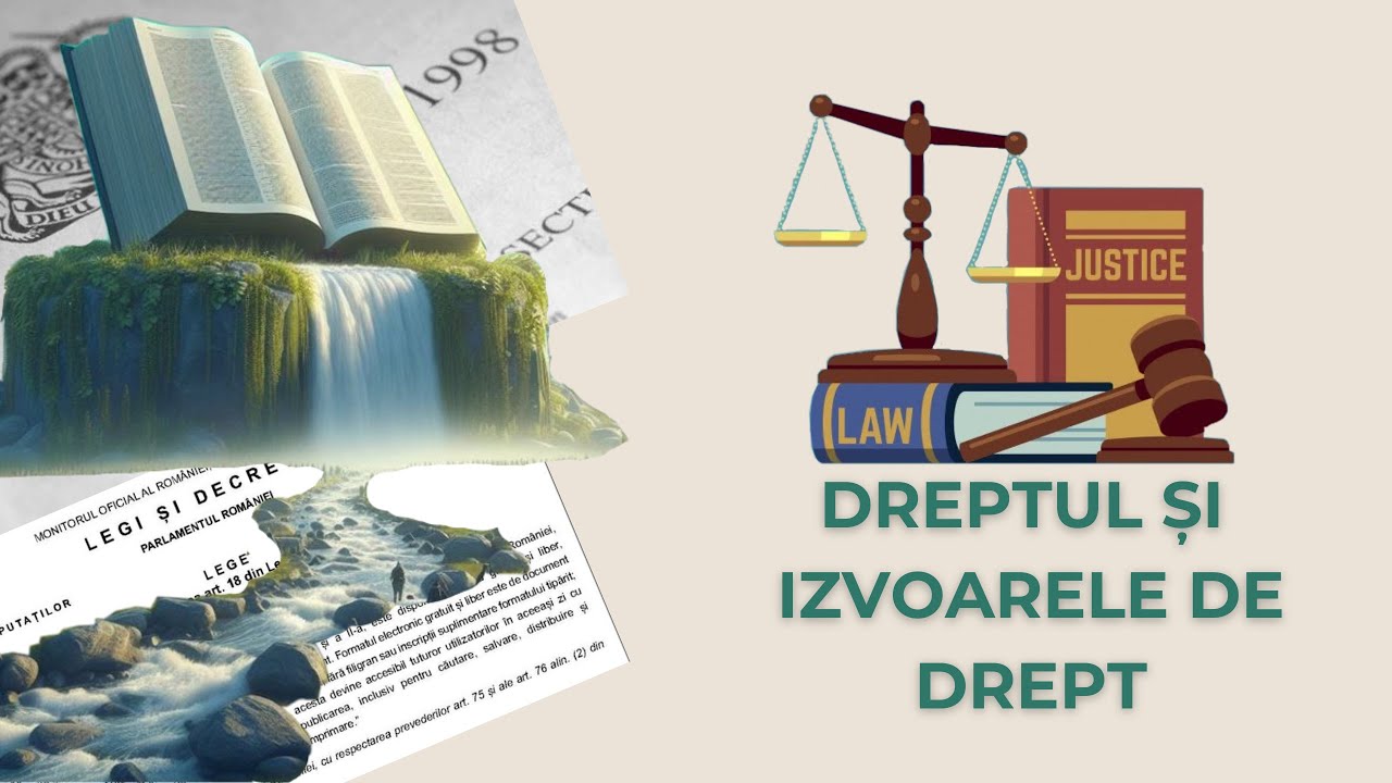 De unde vine dreptul? - dreptul și izvoarele dreptului