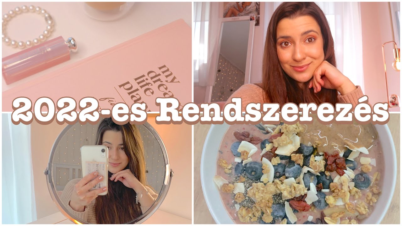 2022-es Rendszerezés & Takarítás & Éves Tervezés ✨💖 Fónagy Kitti