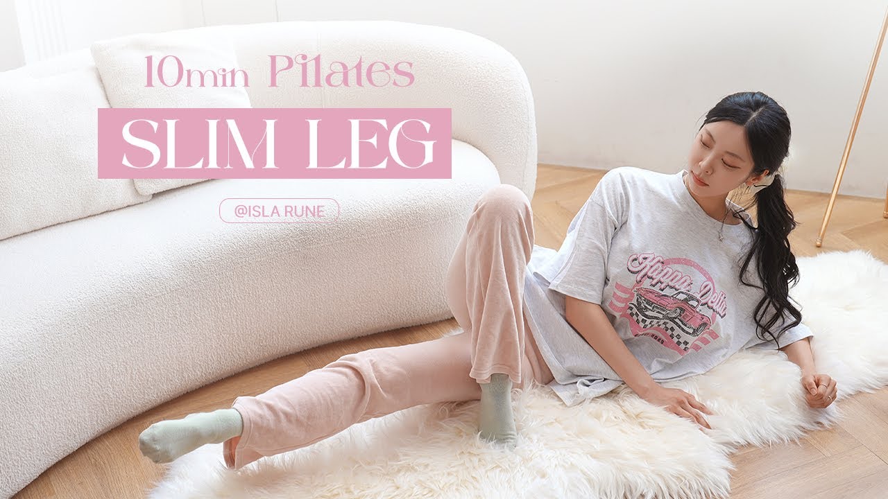 10min Everyday Pilates Slim Leg Workout || Quick & Effective Thigh Slimming