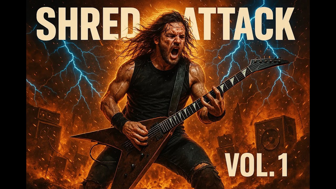 ULTIMATE THRASH METAL RIFFS ⚡ 37-Minute Instrumental Shred Compilation Vol.1