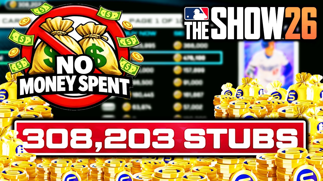 Как я зарабатываю деньги в MLB The Show 26
