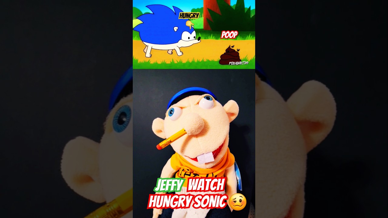 SML Shorts: Jeffy Watch Sonic Cartoon 