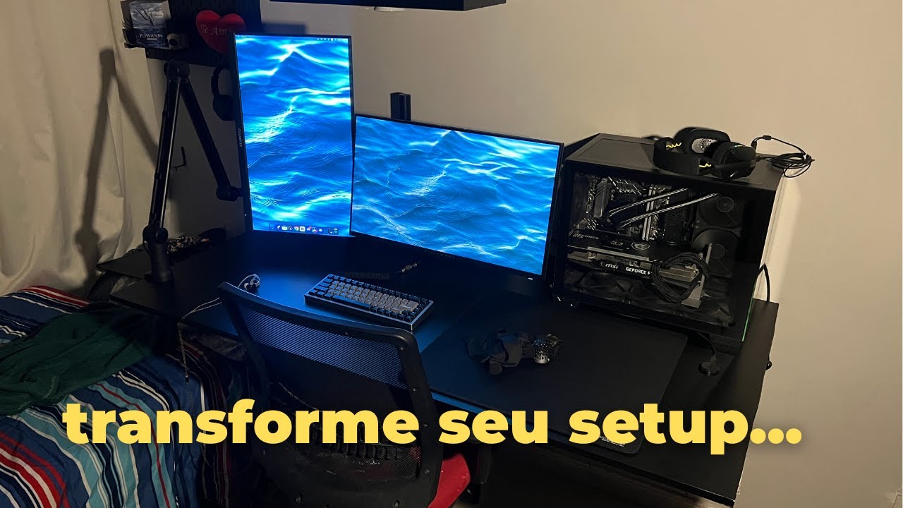 Voc&ecirc; s&oacute; precisa dessas DICAS para MELHORAR o seu SETUP GAMER em 2025