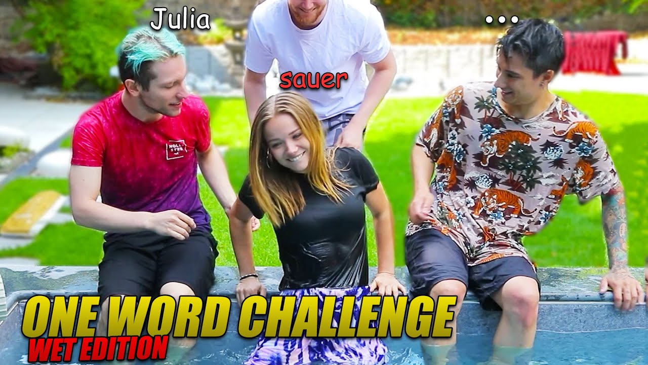 Feuchte One Word Challenge mit JULIA BEAUTX x REZO (POOL Edition)