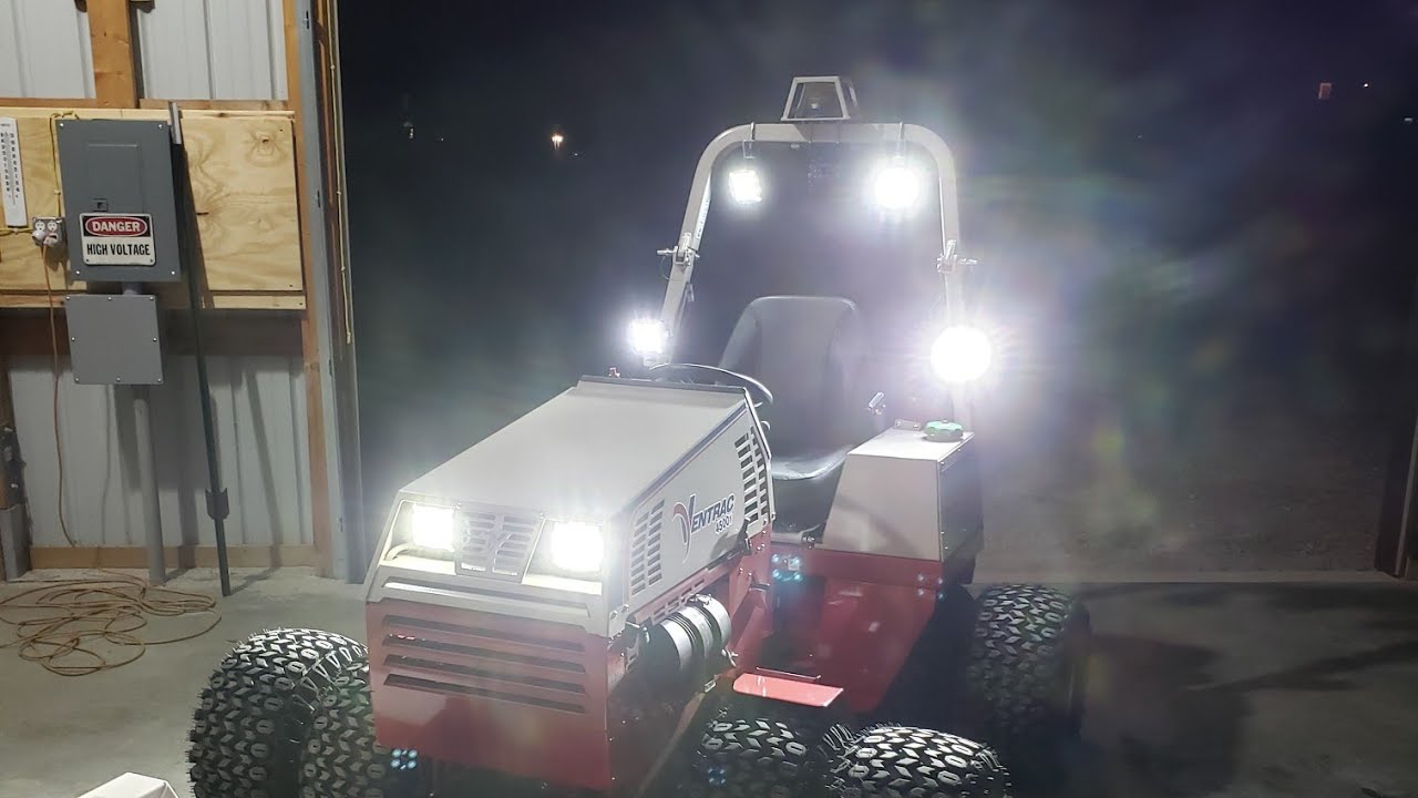 Ventrac 4500 Extreme Light Setup!