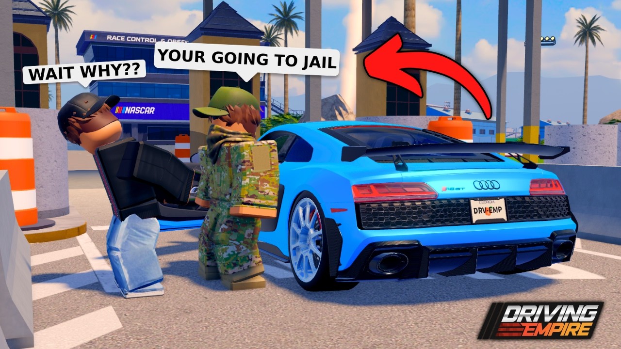 Меня арестовали на границе в Driving Empire