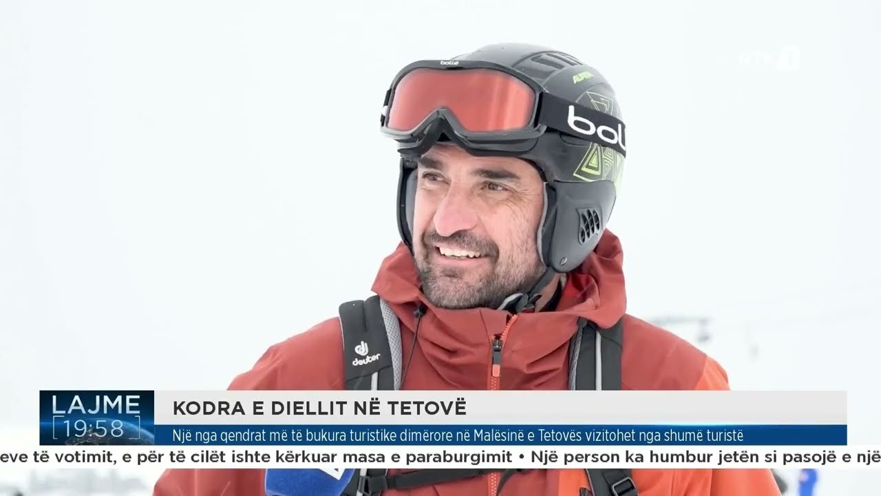 Një nga qendrat më të bukura turistike dimërore në Malësinë e Tetovës vizitohet nga shumë turistë
