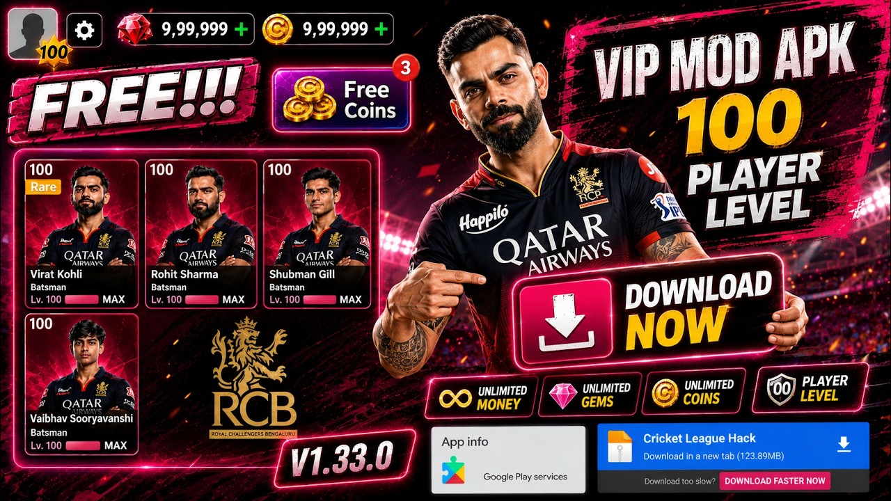 How to Hack Cricket League Unlimited Modapk For Free! | Lifetime Working! | Pak vs Ind