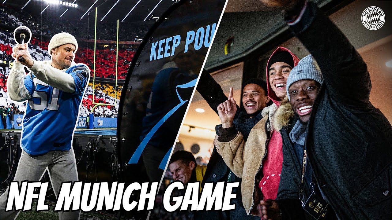 The NFL in Munich - and our boys were in the thick of it! | Behind The Scenes: NFL Munich Game 🏈