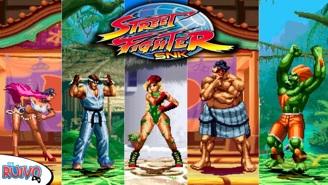 Street Fighter SNK - Olha que MUGEN Estiloso!