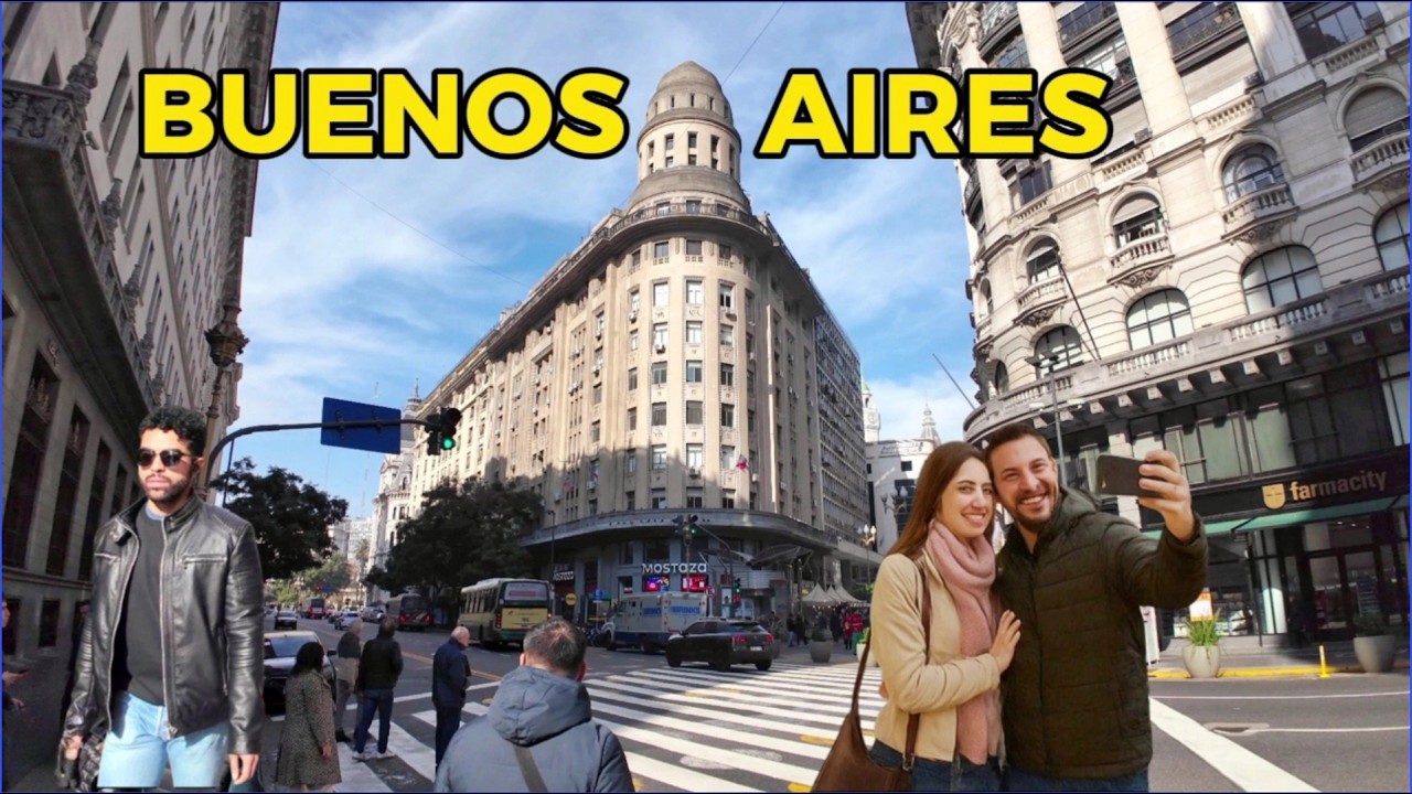 【4K】Así es la Realidad del CENTRO de BUENOS AIRES, Argentina | Walking Tour