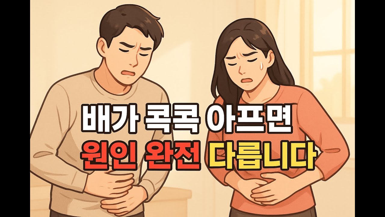 배가 콕콕 쑤셔요 윗배&middot;아랫배 통증 원인 총정리