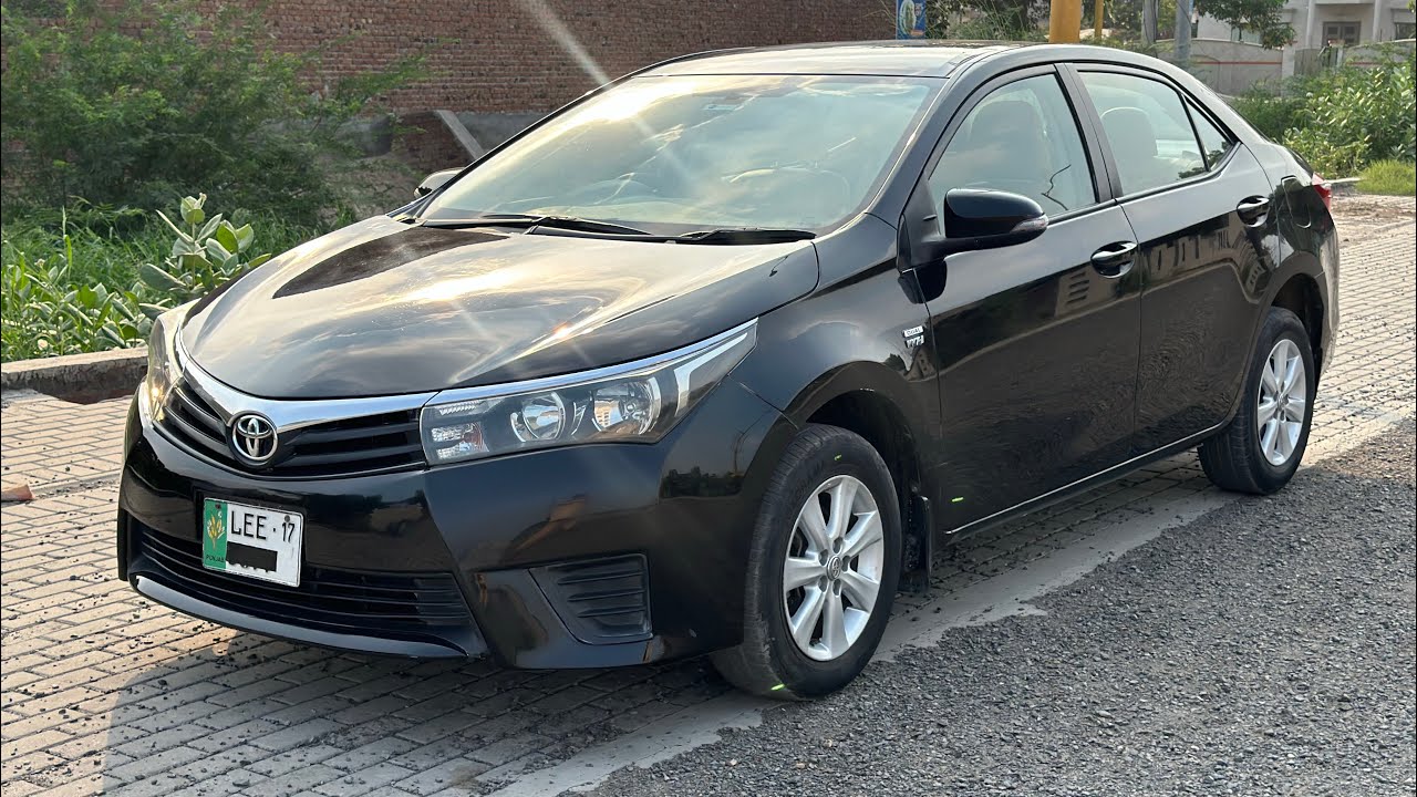 Toyota Corolla Altis 2017 Black || Automatic || For Sale || Price & Details