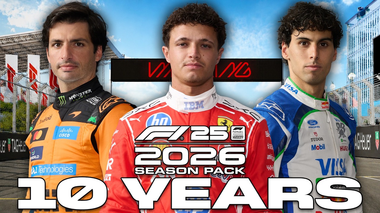 I SIMULATED 10 SEASONS OF F1 2026 MyTeam DLC!