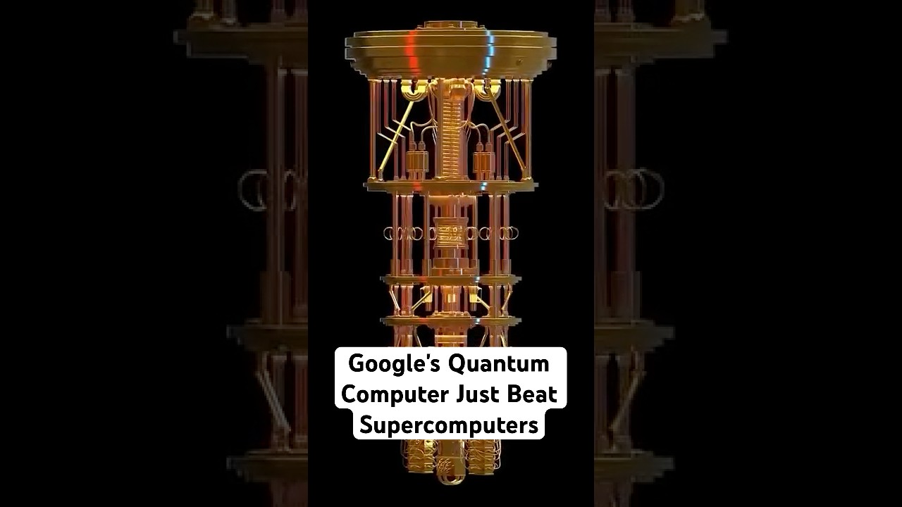 Google's Quantum Computer Just Beat Supercomputers