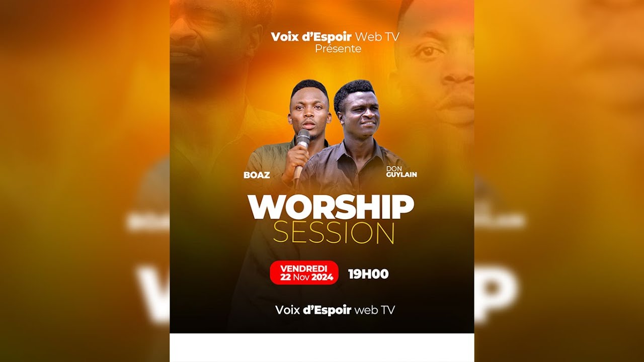 LIVE WORSHIP SESSION    ♪   DON GUYLAIN  -   BOAZ    ♪