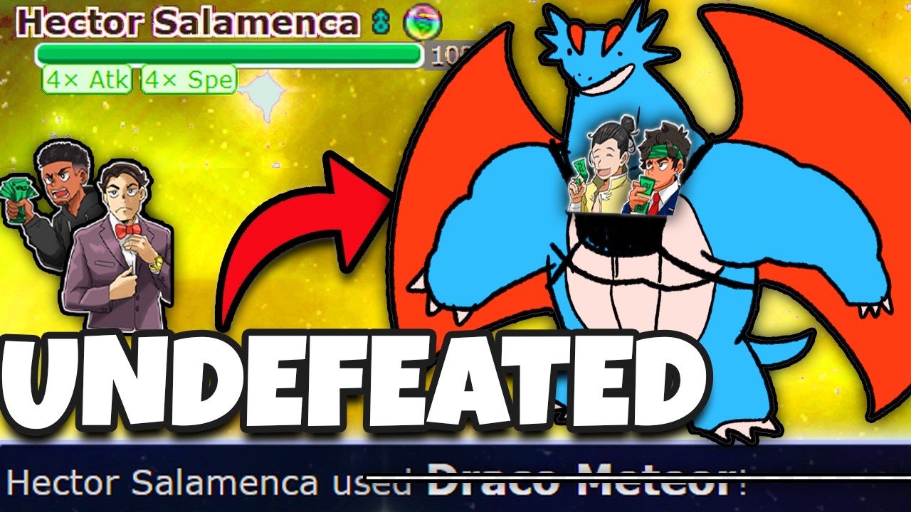 Salamence зачищает всё, как обычно