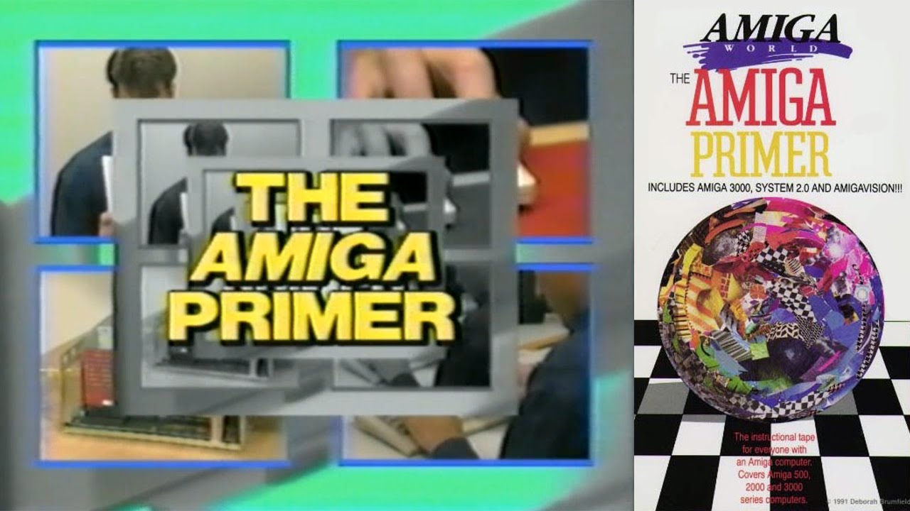 Samouczek Amiga World VHS - Amiga 500/2000/3000 i AmigaOS 2.0