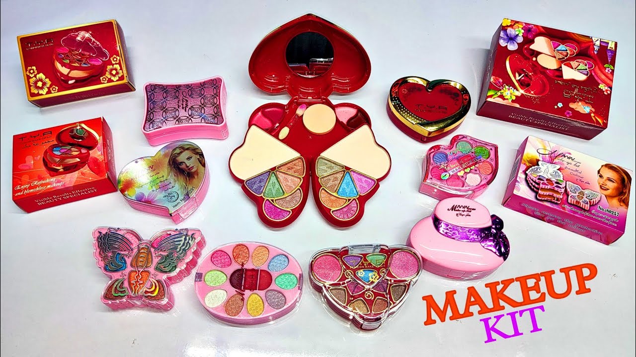 Biggest Collection of Makeup kits Box worth Rs 1500 /- Unboxing | Stylish Makeup Box Kits With Brush